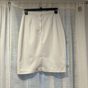 Custom skirt, color, white